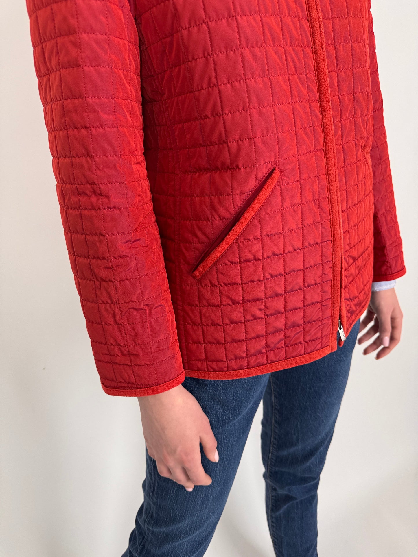 Geacă subțire matlasata Marella by Max Mara cherry red