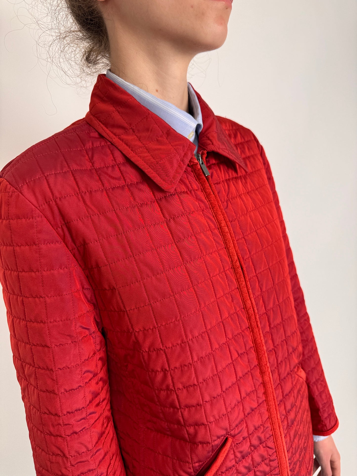 Geacă subțire matlasata Marella by Max Mara cherry red