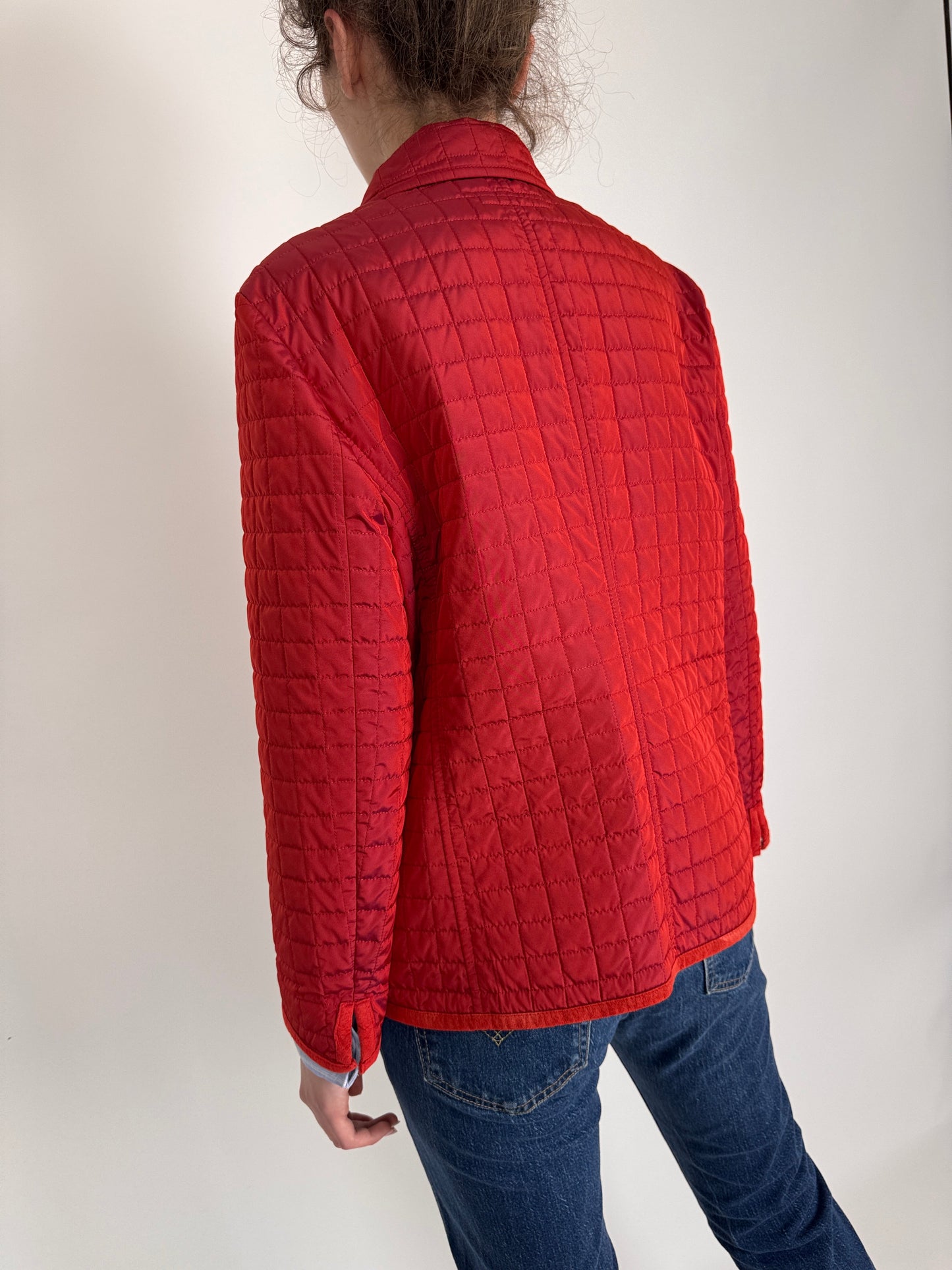 Geacă subțire matlasata Marella by Max Mara cherry red