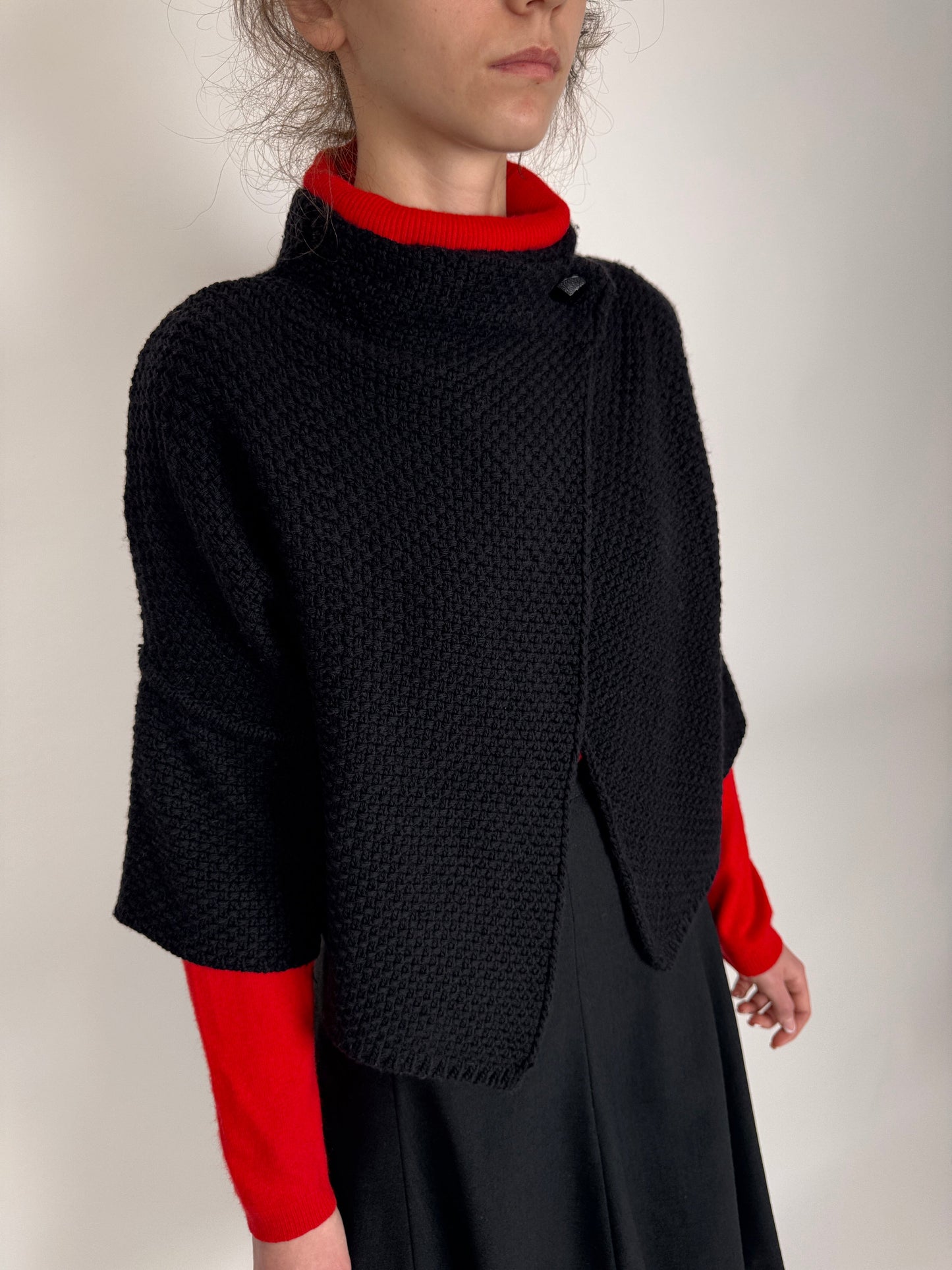 Jacheta tip capa luxury Max Mara din cașmir și lana extrafina
