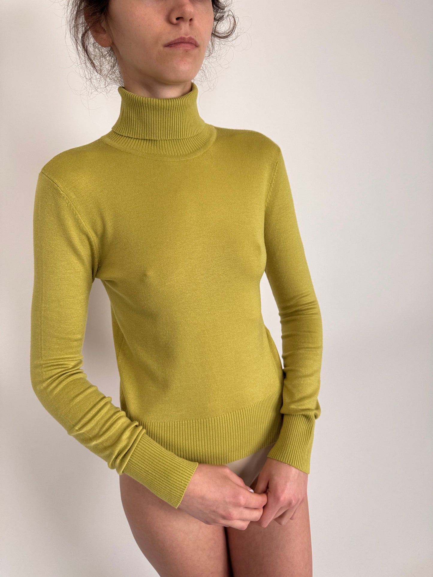 Maleta verde lime din vascoza